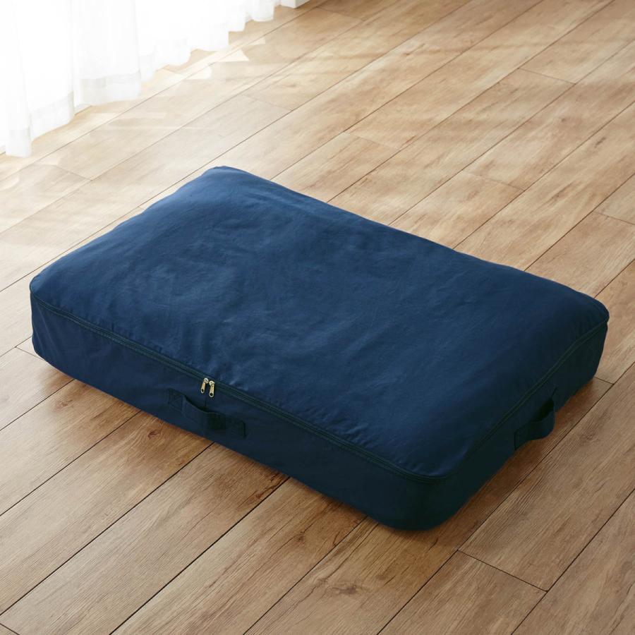 布団収納袋 布団収納 綿帆布 ライトグレー 掛け敷き兼用 すっきり おしゃれ クローゼット 押入れ オフシーズン ふとん 収納 F 001 ベルメゾン インテリア Yahoo 店 通販 Yahoo ショッピング