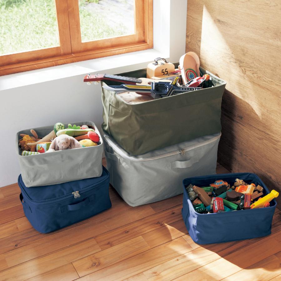 収納ボックス 収納 帆布 コンパクト カーキ 蓋つき 大 シンプル おしゃれ 小分け おもちゃ収納 小物収納 キッチン リビング ダイニング 衣類収納 F 006 ベルメゾン インテリア Yahoo 店 通販 Yahoo ショッピング