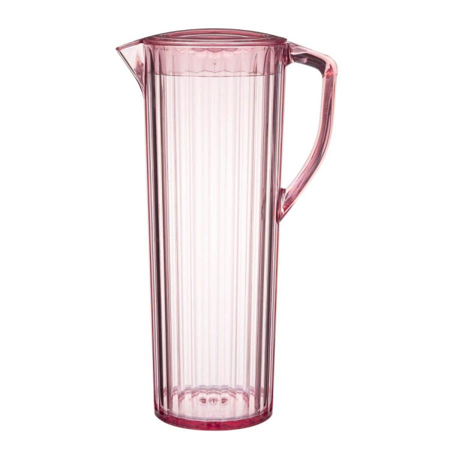 水筒 ピッチャー 冷水筒 1 2l ピンク 大容量 透明感 硝子風 おしゃれ 水出し 広口 樹脂製 耐熱温度80度 F 001 ベルメゾン インテリア Yahoo 店 通販 Yahoo ショッピング
