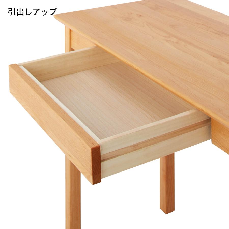 アルダー材のシンプルパソコンデスク 70 : ベルメゾン Yahoo
