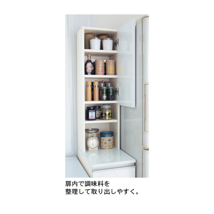 ベルメゾン 隙間収納 15cm キッチンラック キッチンボード 調味料入れ