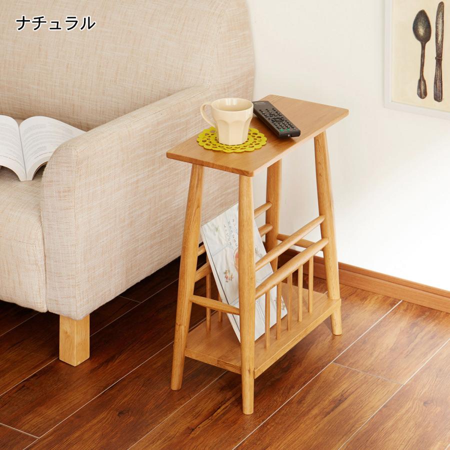 オーク材のサイドテーブル : ベルメゾン Yahoo!ショッピング店 - 通販