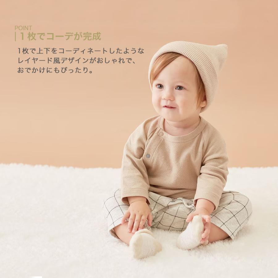 ベルメゾン（BELLE MAISON） ロンパース ベビー ベビー服 子供服