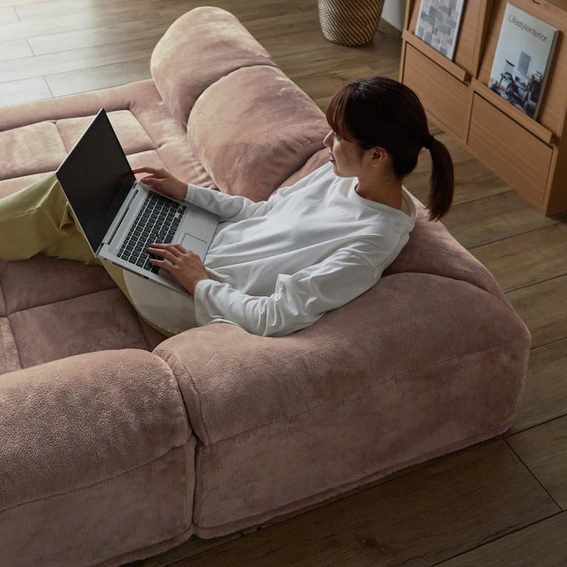 ベルメゾン（BELLE MAISON） ソファー ソファ ローソファー ローソファ