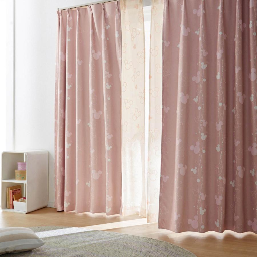 31 割引 激安セール Disney ディズニー サイズが豊富な遮光カーテン ミッキーモチーフ 約150 0 2枚組 カーテン カーテン ブラインド 家具 インテリア Solcaloja Med Ec