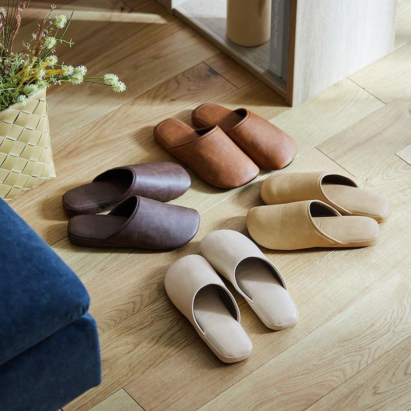 ベルメゾン（BELLE MAISON） スリッパ ルームシューズ 室内 来客用