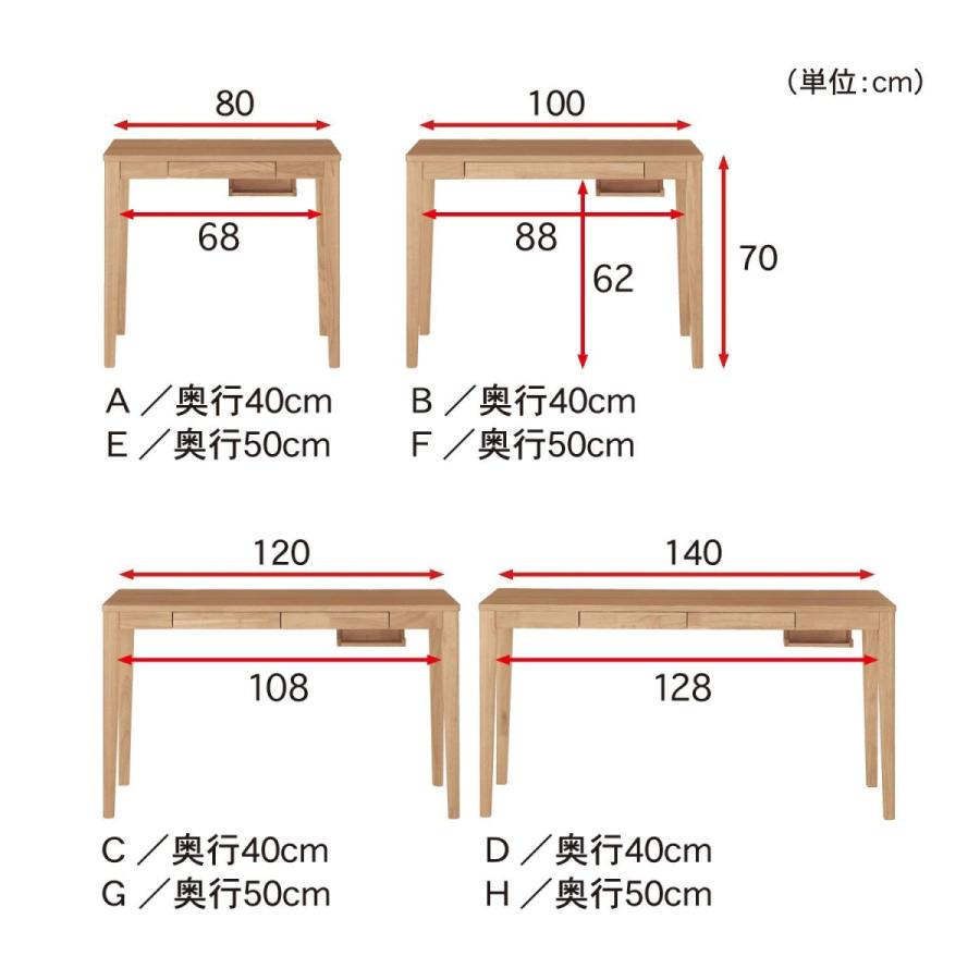 ベルメゾン（BELLE MAISON） パソコンデスク デスク 机 pcデスク 奥行