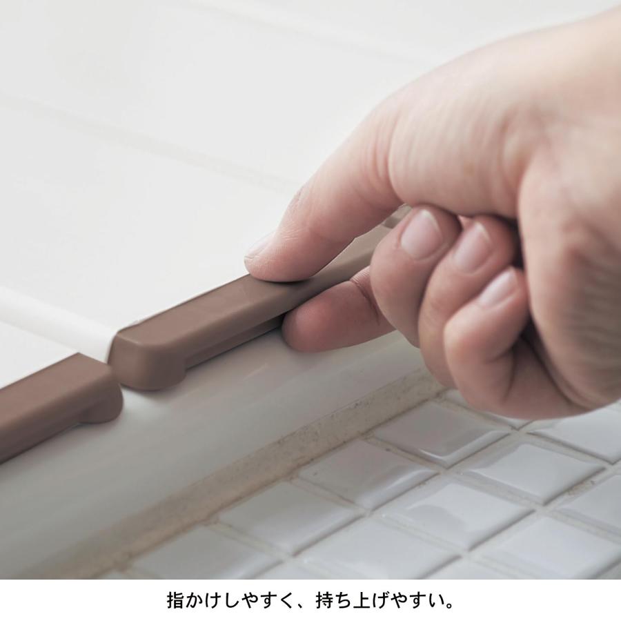 風呂フタ 風呂ふた フロフタ バス 風呂 バスグッズ Ag 抗菌 折りたたみ バスルーム 風呂ふた 風呂蓋 フロふた 保温 約80×139cm 浴室 バス_4