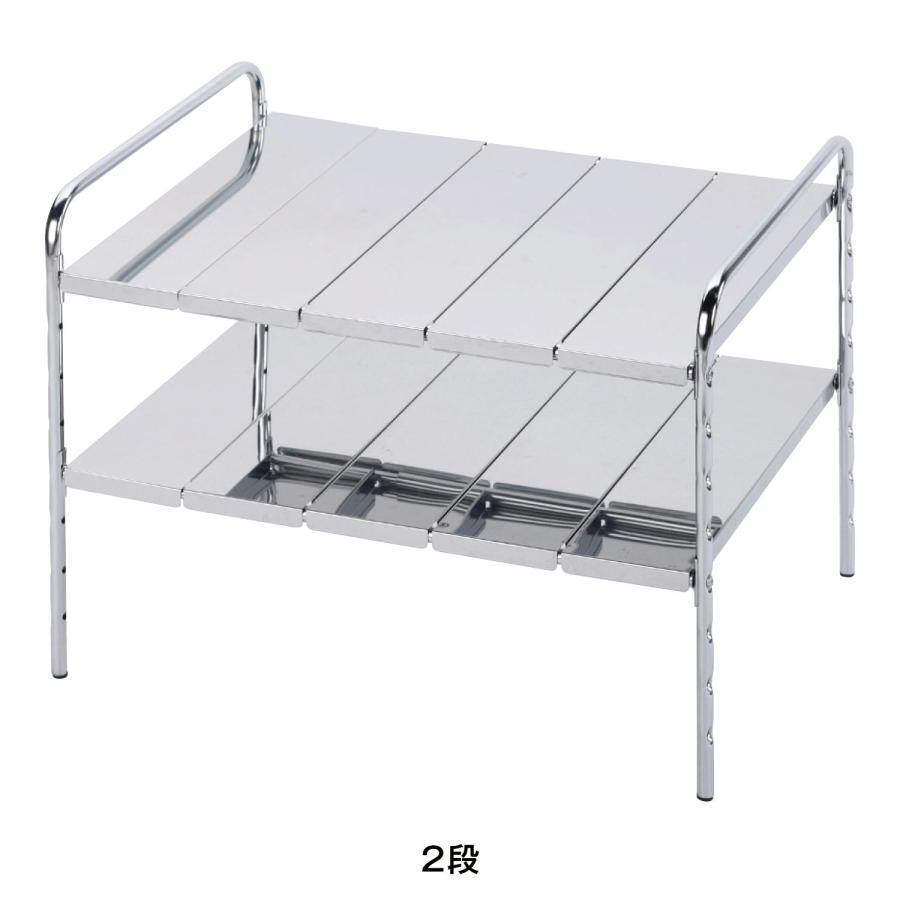 【専用出品】ステンレス製キッチンシンク下収納ラック【 2個】 シンク下収納 キッチン用品 キッチンラック キッチン 台所 収納 伸縮