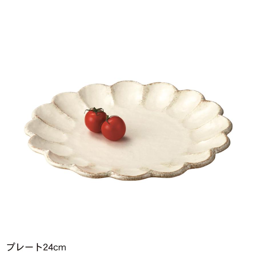 皿 食器 菊 リンカ 白練 美濃焼 カネコ小兵製陶所 レンジ可 食洗機可 磁器 和 洋 料理 プレート17cm | ブランド登録なし | 04