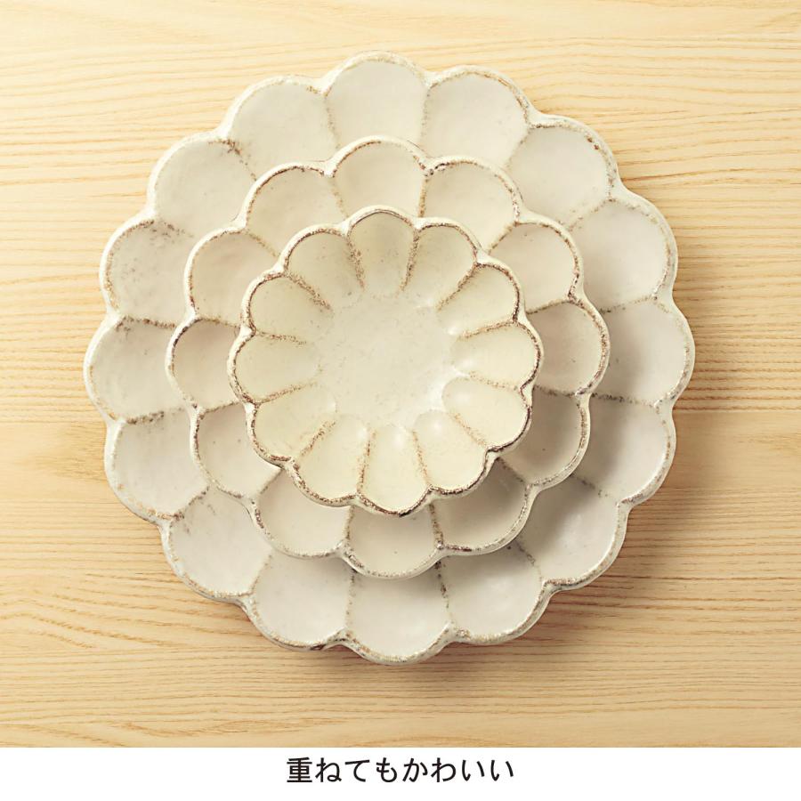 皿 食器 菊 リンカ 白練 美濃焼 カネコ小兵製陶所 レンジ可 食洗機可 磁器 和 洋 料理 プレート17cm | ブランド登録なし | 09