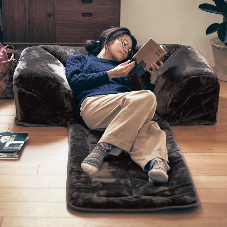 ベルメゾン（BELLE MAISON） ごろ寝マット 寝具マット マット