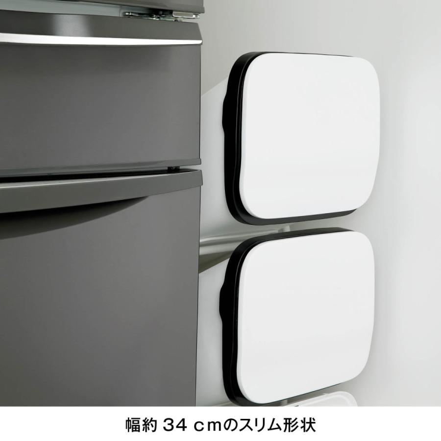 ゴミ箱 ごみ箱 キッチンゴミ箱 分別 ダストボックス キャスター付き 積み重ね キッチン 台所 シンプル おしゃれ 省スペース 新生活 5段_8