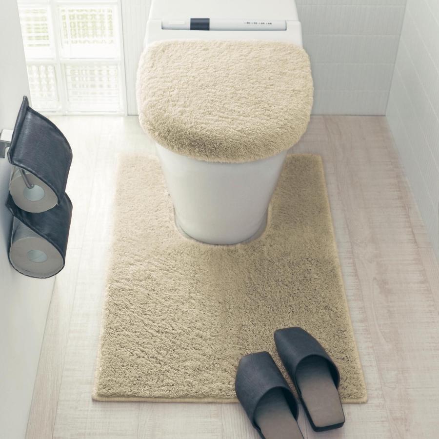 トイレマットロングタイプ  セット iellio トイレマット ロング おしゃれ 耳長 ワイド マット トイレ