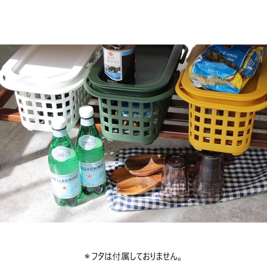 ベルメゾン（BELLE MAISON） バスケット ランドリーバスケット