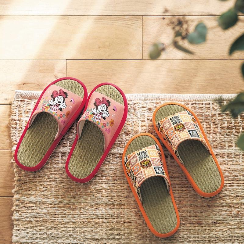 Disney（ディズニー） スリッパ い草スリッパ い草 夏スリッパ ルーム