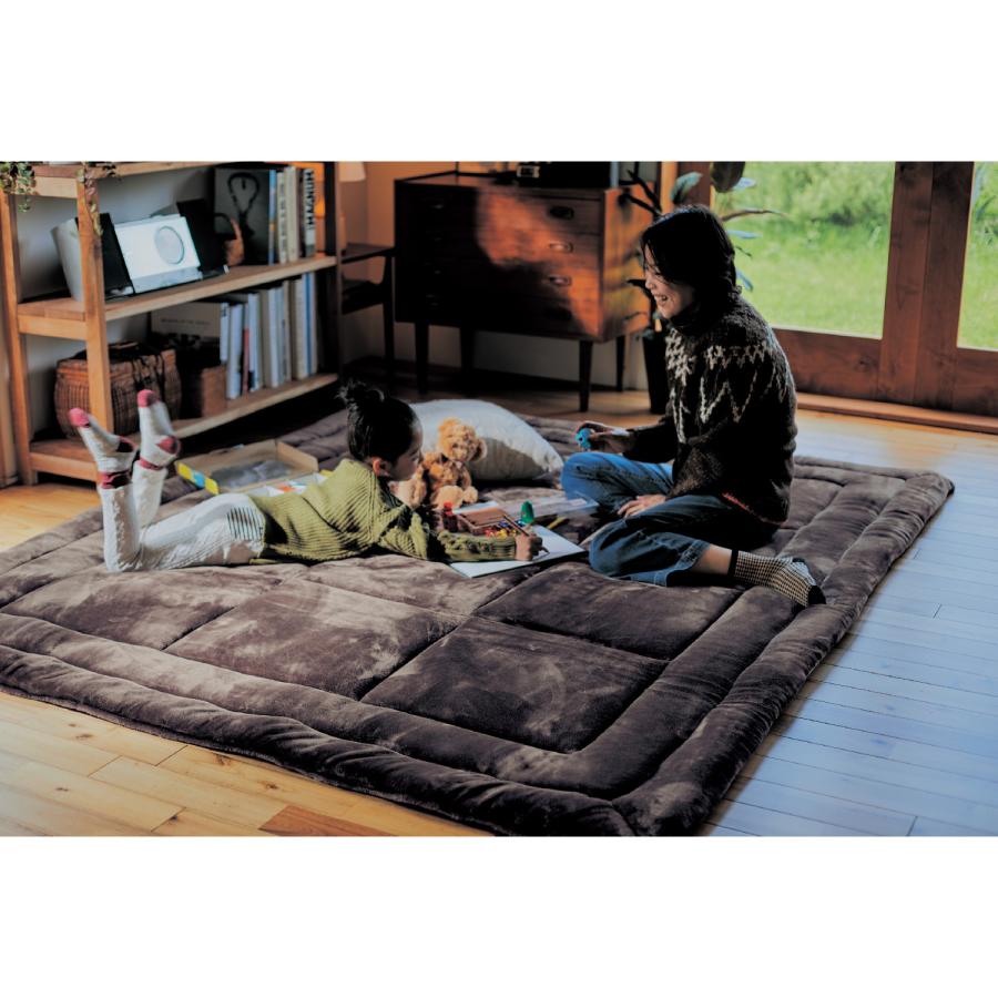 ベルメゾン こたつ敷き布団 長方形 厚手 敷布団 約230×300