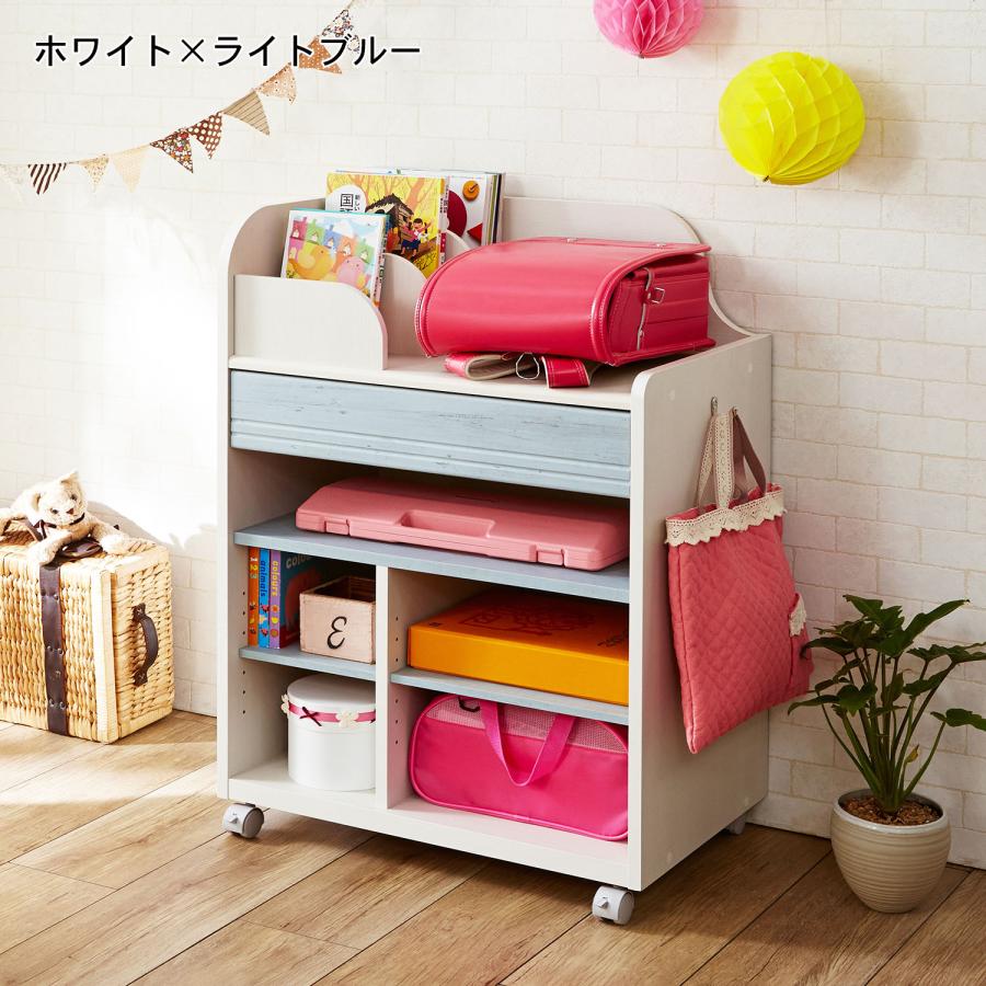 ランドセルラック キャスター付き ランドセル収納 子供部屋家具 収納
