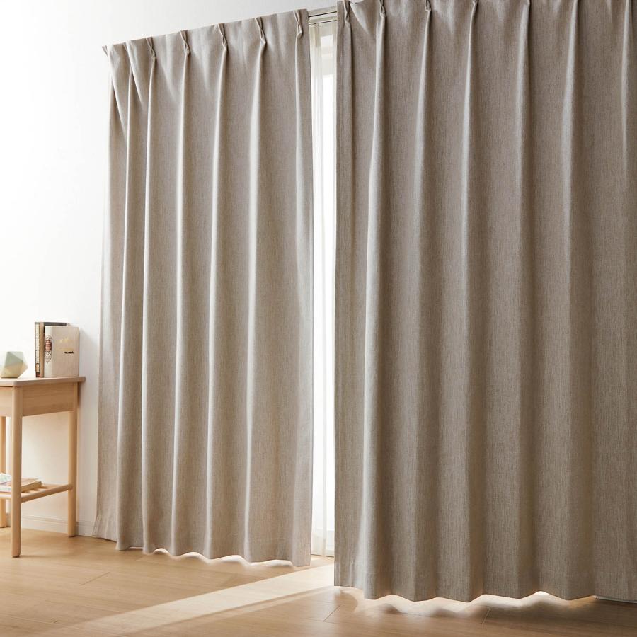 ベルメゾン（BELLE MAISON） カーテン 遮光 遮光カーテン 1級遮光 2級