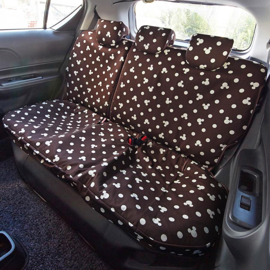 Disney（ディズニー） カーシートカバー カー用品 カーグッズ ミッキー