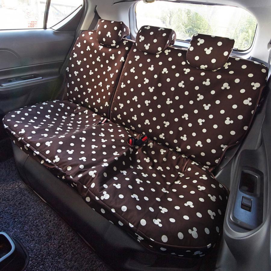 Disney カーシートカバー カー用品 カー グッズ ディズニー ミッキー 