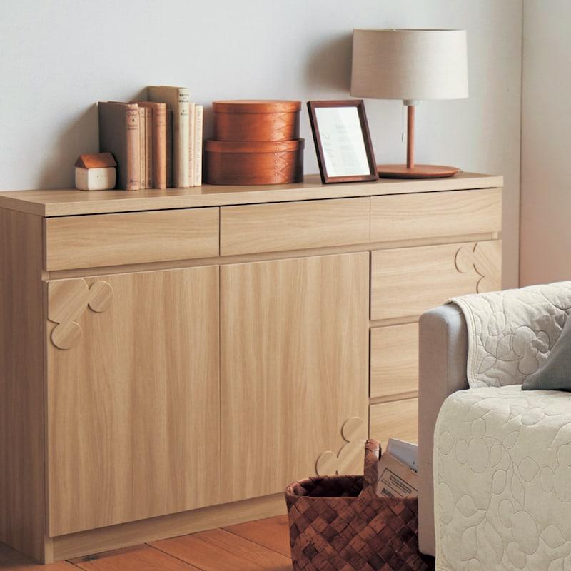 カンディハウス　サイドボード　リビングボード　キャビネット　飾り棚　収納 DORIS（ドリス） サイドボード キャビネット リビングボード 収納棚