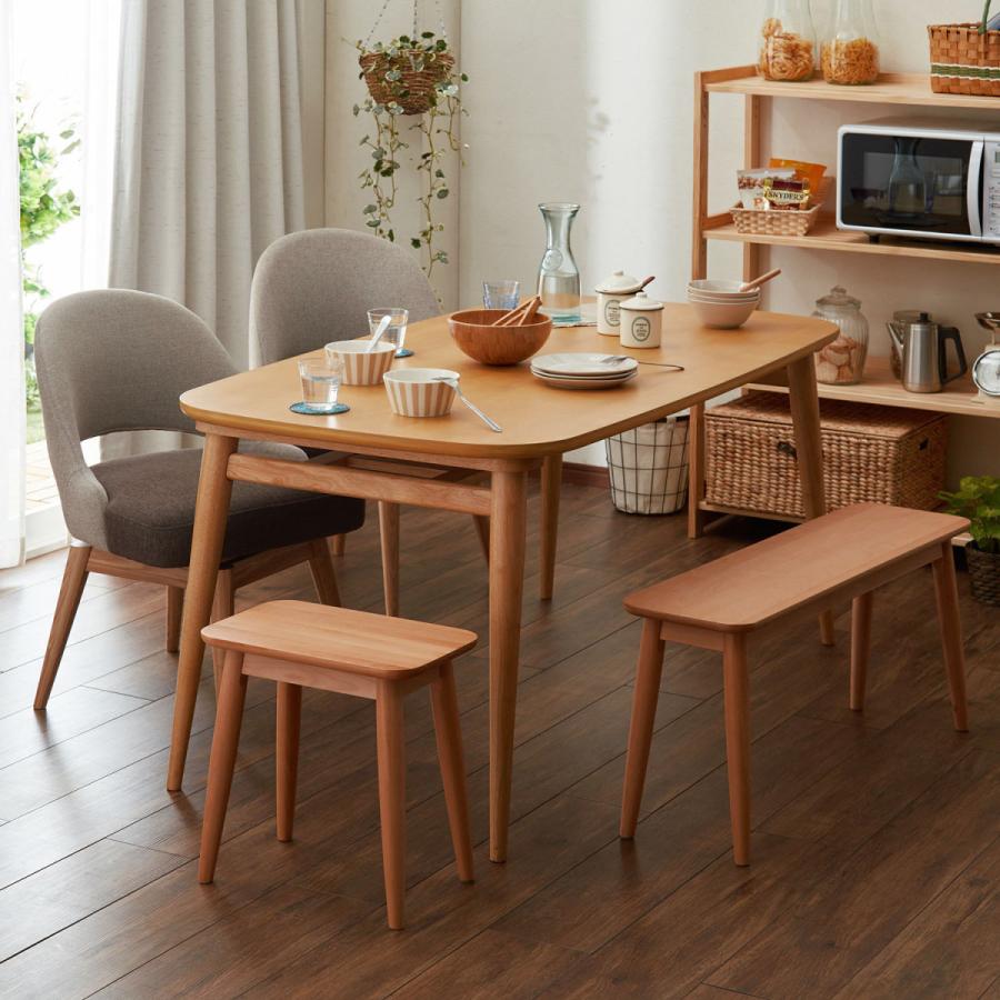 ベルメゾン　ダイニングチェア お手入れしやすい合皮のダイニングチェア2脚セット（ダイニング