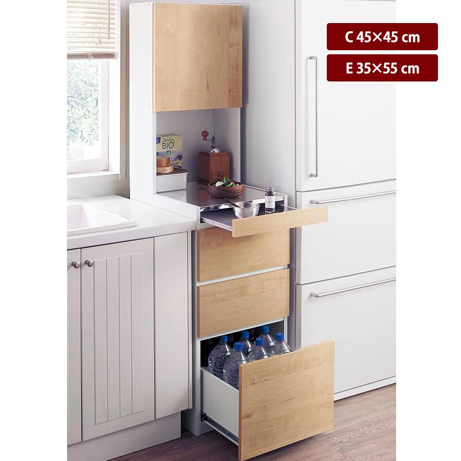 ベルメゾン（BELLE MAISON） 隙間収納 キッチンラック キッチン 収納