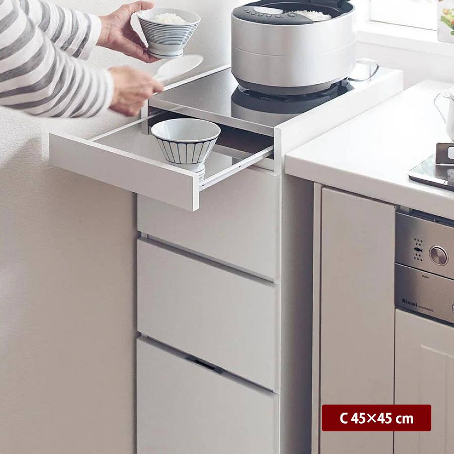 ベルメゾン（BELLE MAISON） 隙間収納 キッチンラック キッチン 収納