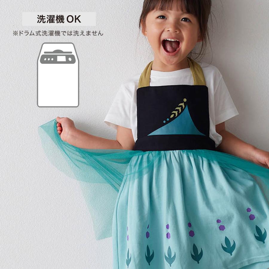エプロン キッズ 子ども エプロンドレス ディズニー 70 80 90 100 エルサ アナ ミニー プリンセス 着脱簡単 おしゃれ 女の子 イベント ギフト 001 ベルメゾン Yahoo ショッピング店 通販 Yahoo ショッピング