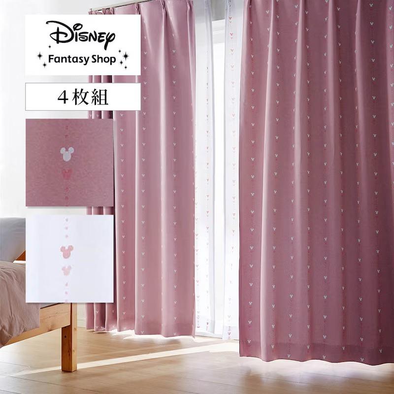 Disney（ディズニー） カーテン ミラーレースカーテン ミラーレース