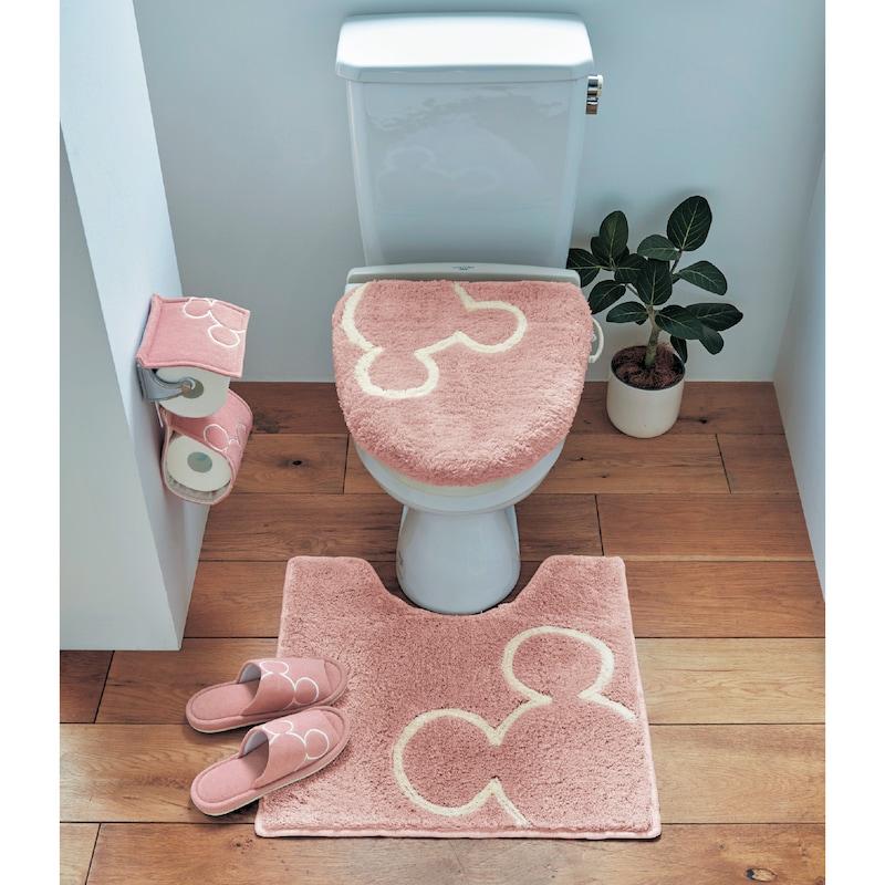 Disney（ディズニー） トイレマット セット キャラクター 消臭 トイレ