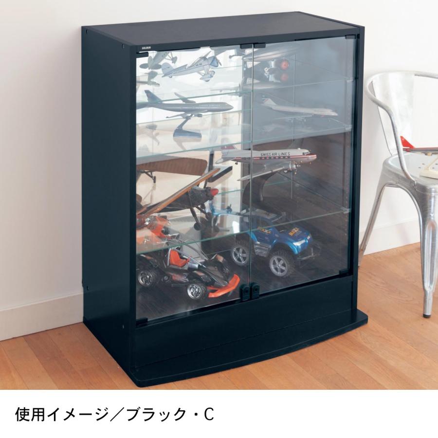 大型コレクションキャビネット（幅83cm） C／ロー・38．5