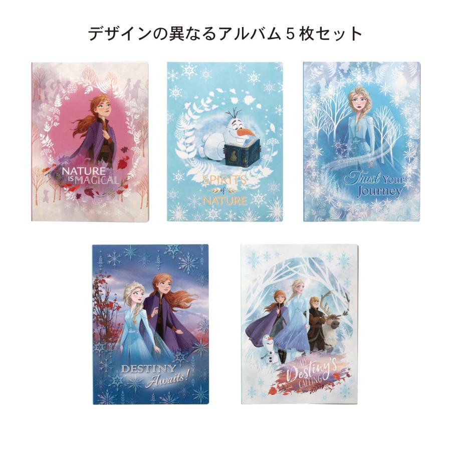 Disney（ディズニー） コメントが記入できる210枚収納アルバム 5冊