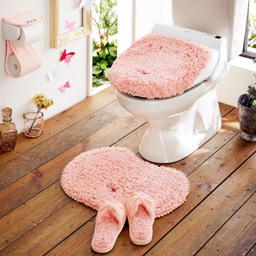 トイレマット セット フタカバー 2点セット マット カバー トイレ用品