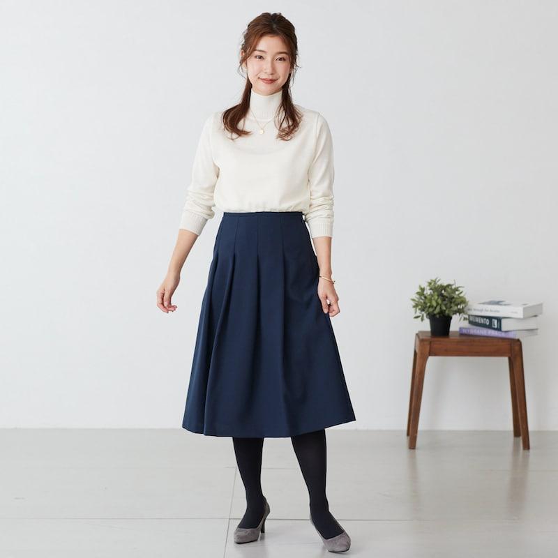 スカート 女性 レディース ロング しわになりにくい 上品 ロング