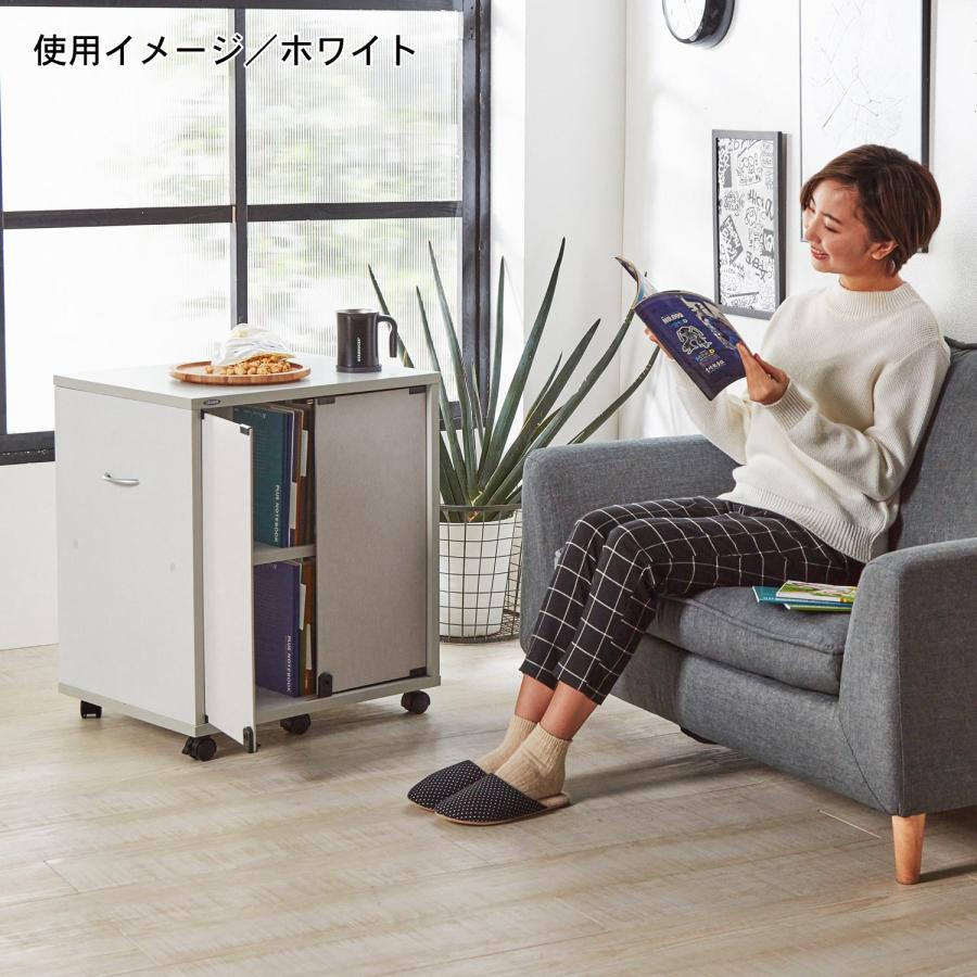 押入れ クローゼット収納ワゴン クローゼット＆押入れに入る同人誌ワゴン_12