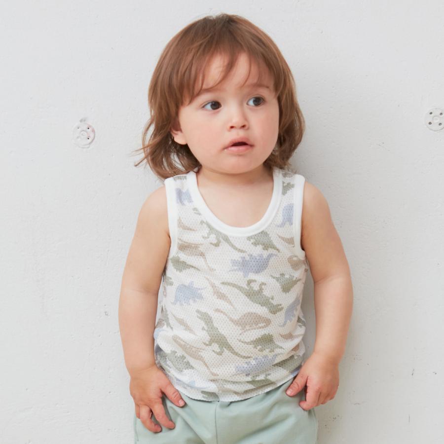 ミニーちゃん メッシュタンクトップ 3枚組 120