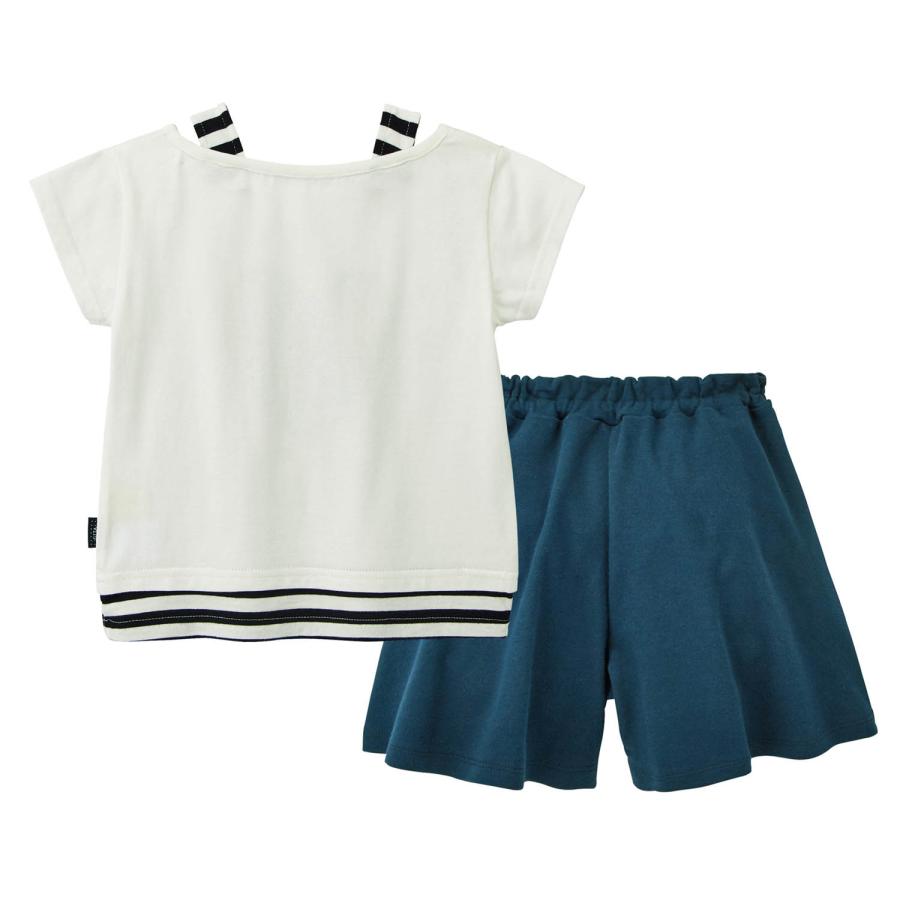 ベルメゾン（BELLE MAISON） tシャツ キュロット セット キッズ 女の子