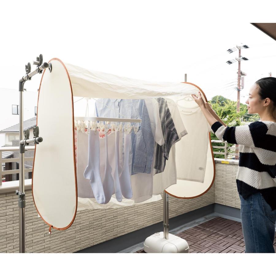 雨避けカバー カバー 洗濯物カバー 洗濯グッズ 洗濯用品 ランドリー 