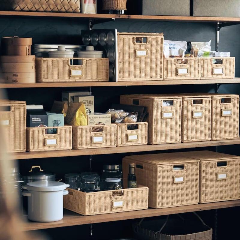 ベルメゾン（BELLE MAISON） バスケット ケース 収納ケース 収納小物