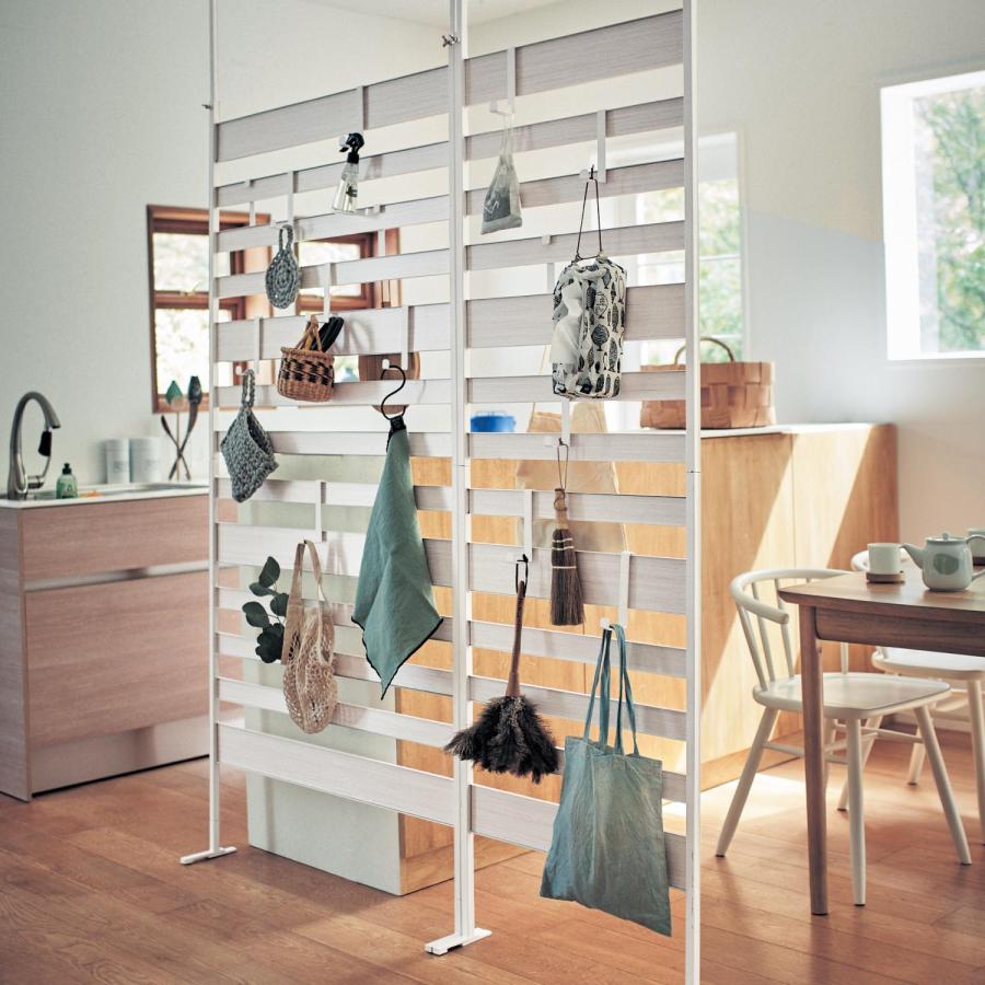 ベルメゾン（BELLE MAISON） 間仕切り リバーシブル つっぱり