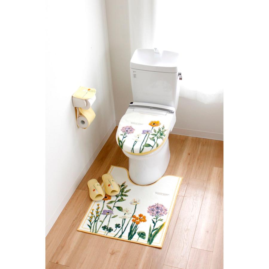 トイレマット フタカバー セット 洗える 滑りにくい サニタリー トイレ