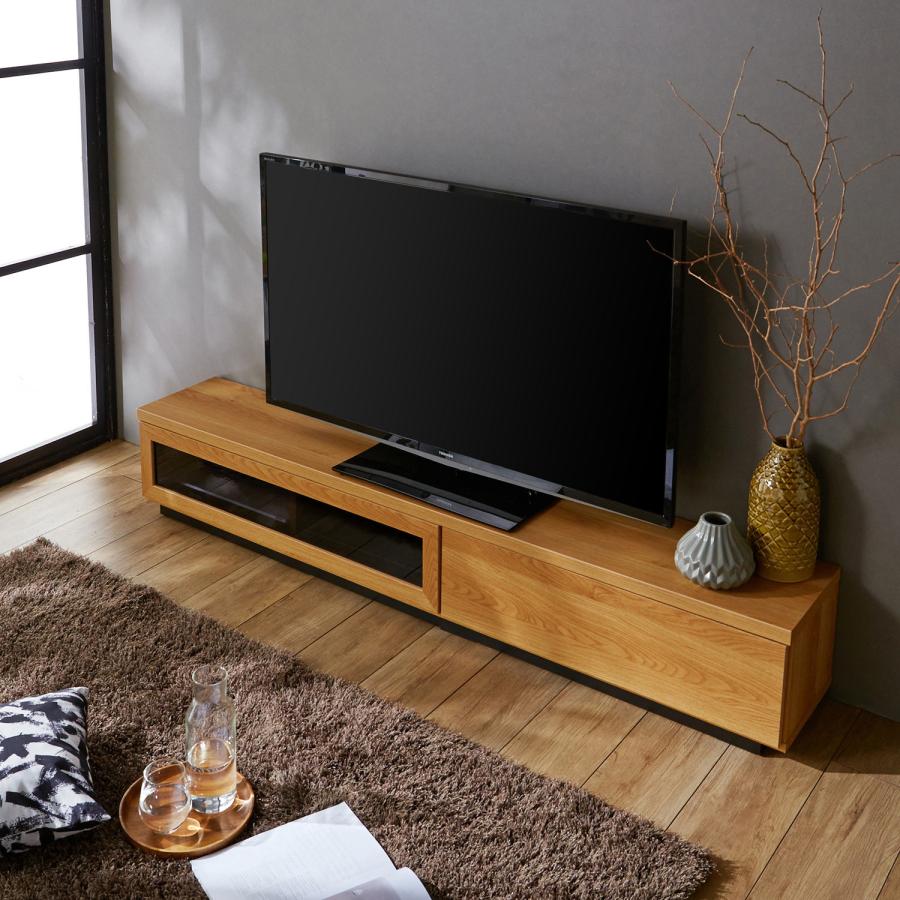 奥行30cmの薄型テレビ台［日本製］ 180 : ベルメゾン Yahoo