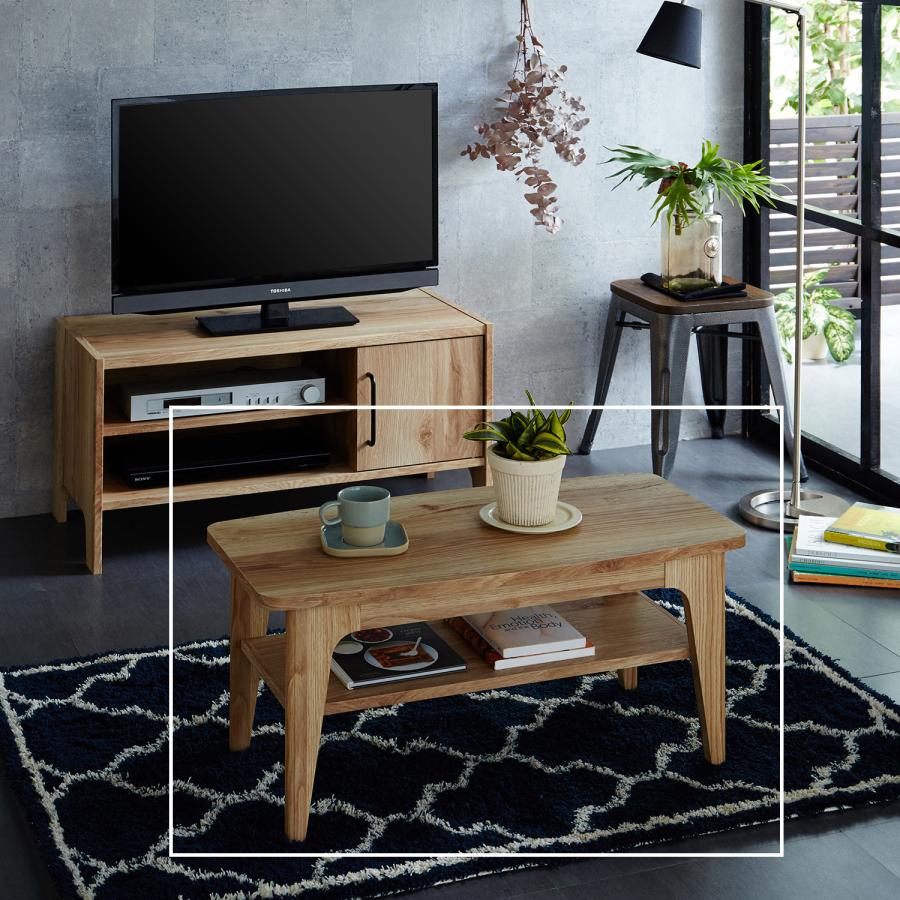 ローテーブル テーブル センターテーブル リビングテーブル 80cm 収納