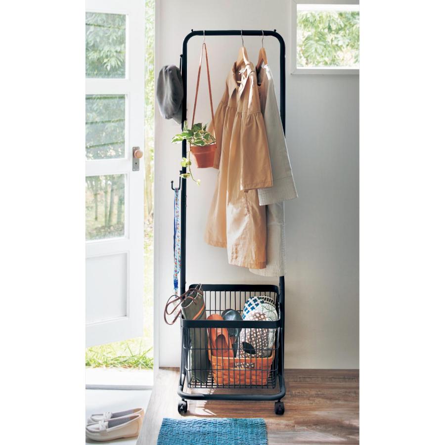 ベルメゾン（BELLE MAISON） ハンガーラック ラック バーハンガー 収納