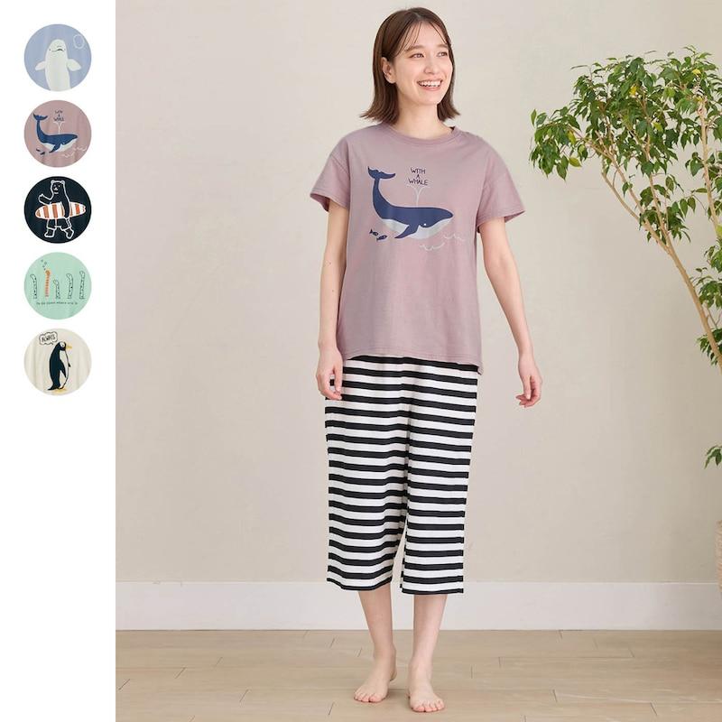 Gita ジータベーシック 親子でお揃い薄くて涼しいレディースパジャマ M L 001 ベルメゾン Yahoo ショッピング店 通販 Yahoo ショッピング