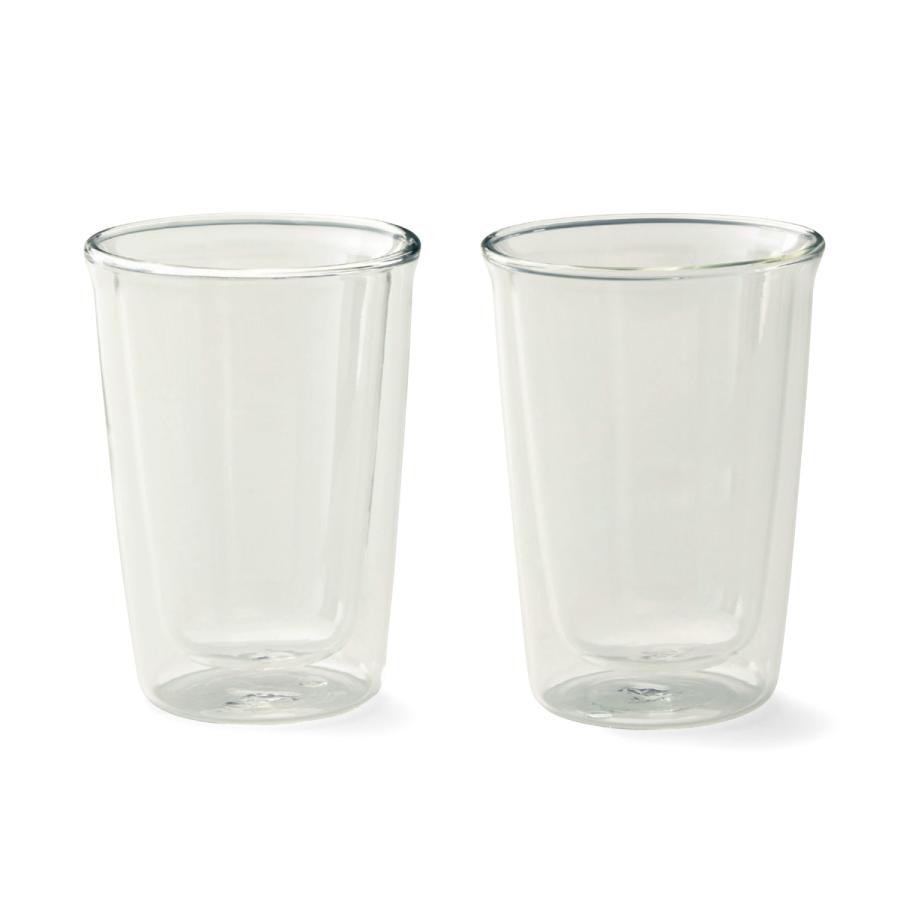 KINTO 食洗機可能なダブルウォールグラス同サイズ2個セット 250ml