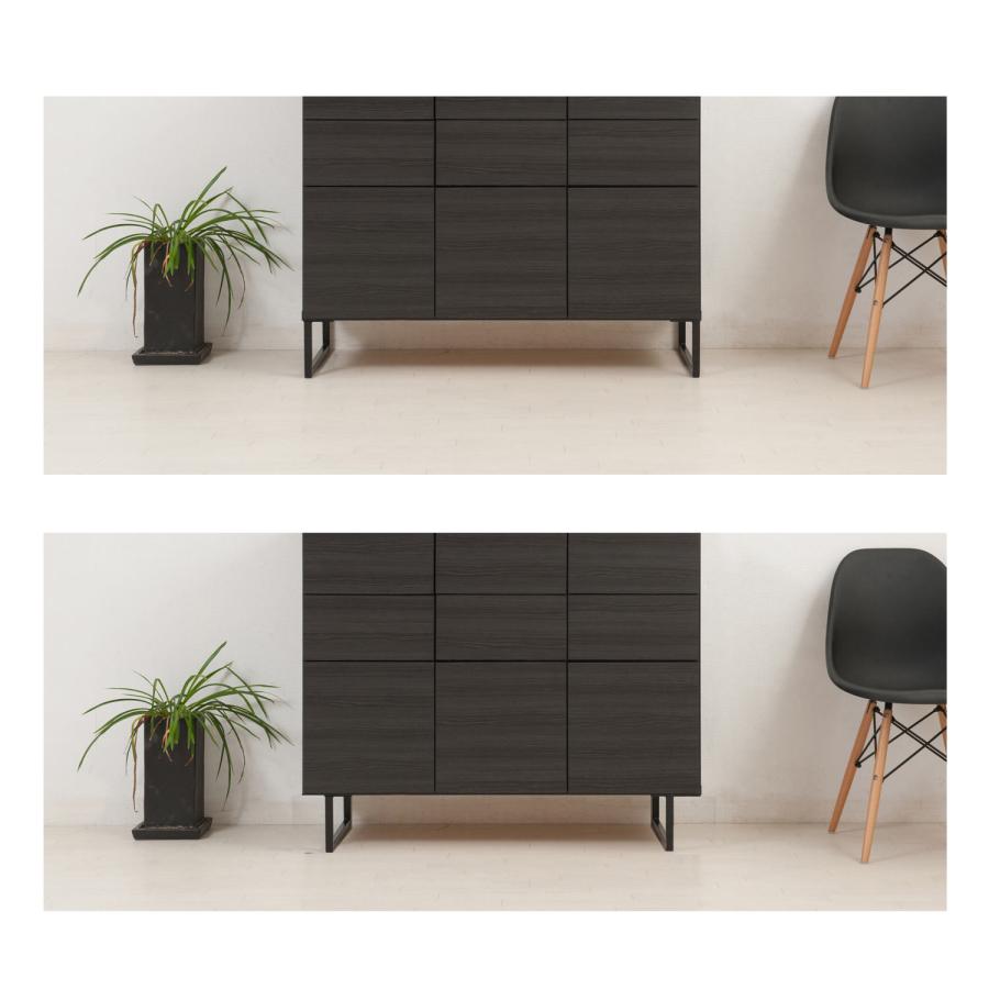 スチール脚のスタイリッシュキャビネット 扉/71 【全品】