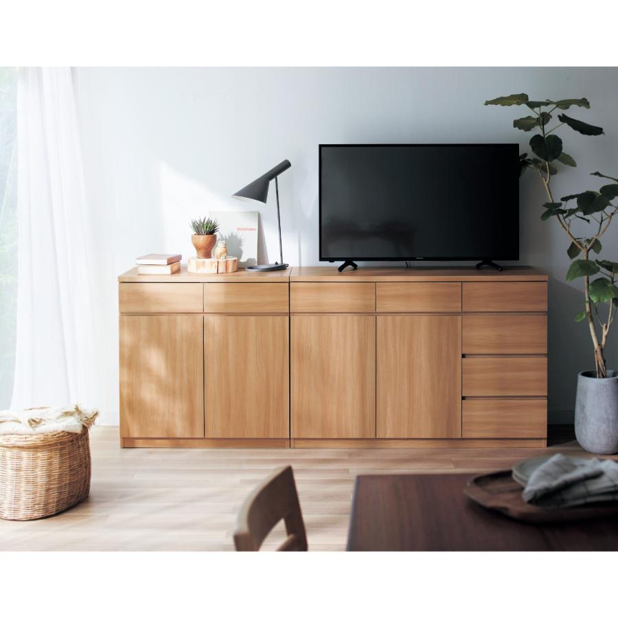 ステンレス サイドボード テレビ台 AVボード TV 収納 キャビネット ベルメゾン キャビネット リビングボード サイドボード 棚 tv台